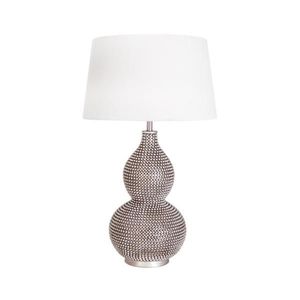ByRydens 4001840-6508 - Stolní lampa LOFTY 1xE27/5W/230V bílá/stříbrná 4001840-6508 obraz