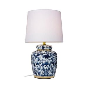 Cottex B2175BL - Stolní lampa KLASSISK 1xE14/40W/230V modrá B2175BL obraz