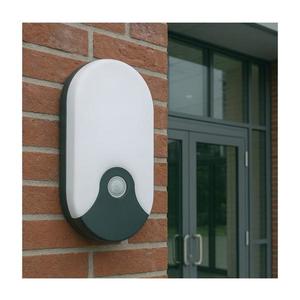 LED Venkovní nástěnné svítidlo se senzorem pohybu LED/18W/230V IP44 antracit 008 0001267 obraz
