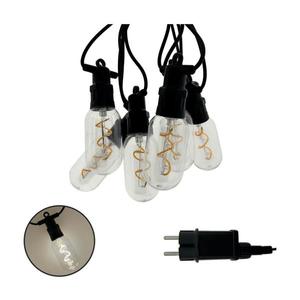 LED Venkovní dekorační řetěz 6xLED/0, 6W/230V 4, 5 m IP44 černá 034 0001081 obraz