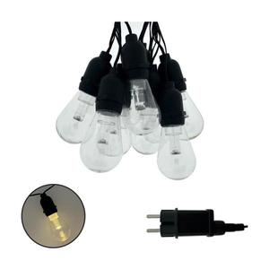 LED Venkovní dekorační řetěz 10xLED/0, 15W/230V 3, 8 m IP44 černá 034 0001078 obraz