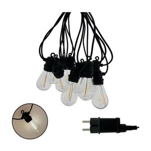 LED Venkovní dekorační řetěz 10xLED/0, 36W/230V 8 m IP44 černá 034 0001082 obraz