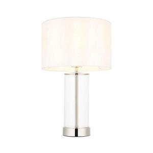 Endon 102674 - Stmívatelná stolní lampa LESSINA 1xE27/10W/230V lesklý chrom/bílá 102674 obraz