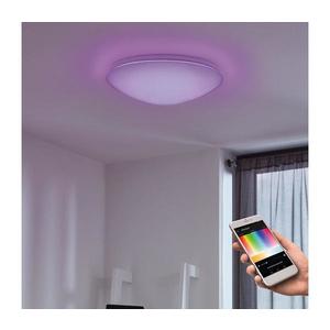 Eglo 33219 - LED RGB Stropní svítidlo GIRON-C LED/17W/230V pr. 30 cm bílá 33219 obraz