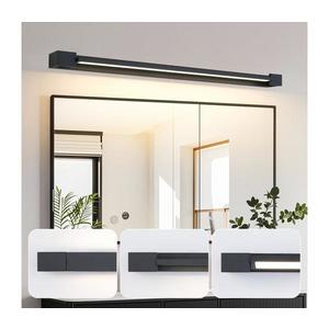 Brilagi-LED Koupelnové osvětlení zrcadla AQUA LINE LED/24W/230V 90 cm IP44 černá BRI317 obraz