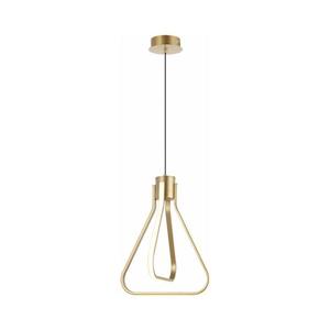 LED Lustr na lanku ZING LED/19W/230V zlatá LM-1.279 obraz