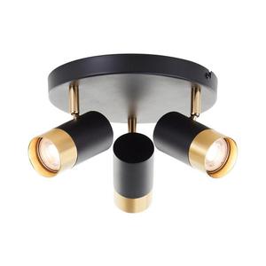 Brilliant - LED Bodové svítidlo VIGOLO 3xGU10/5W/230V černá/zlatá G03434/86 obraz