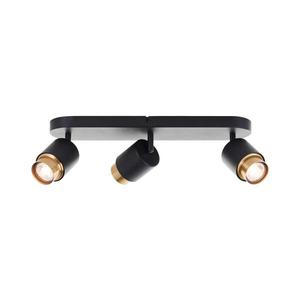 Brilliant - LED Bodové svítidlo COVELO 3xGU10/5W/230V černá/zlatá G04916/86 obraz