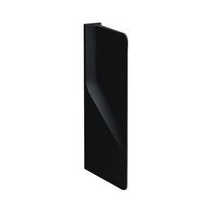 LAUFEN H8472800200001 -Pisoárová dělící stěna VAL 69x37 cm keramika/lesklá černá H8472800200001 obraz