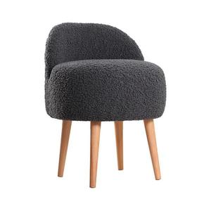Dětské křeslo MIKI pr. 46 cm tmavě šedá 209FLF1153 obraz
