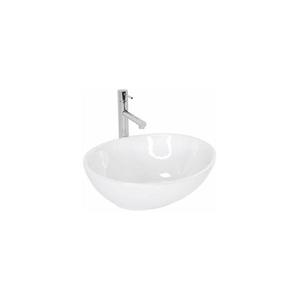 REA-U0133 - Umyvadlo na desku SOFIA 34, 5x41 cm keramika/lesklá bílá REA-U0133 obraz