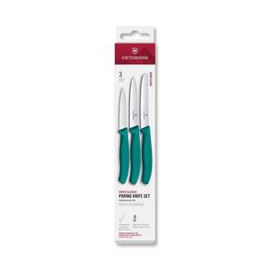 Victorinox - Sada kuchyňských nožů na zeleninu SWISS CLASSIC 3 ks tyrkysová 6.7114.34C1 obraz