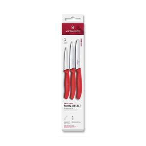 Victorinox - Sada kuchyňských nožů na zeleninu SWISS CLASSIC 3 ks červená 6.7111.34C1 obraz