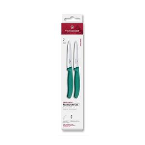 Victorinox -Sada kuchyňských nožů na zeleninu SWISS CLASSIC 10 cm 2 ks tyrkysová 6.7794.2C1 obraz