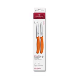 Victorinox - Sada kuchyňských nožů na zeleninu SWISS CLASSIC 10 cm 2 ks oranžová 6.7799.2C1 obraz
