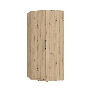 Rohová šatní skříň MARO 94x213 cm dub artisan CDXS91-D78 obraz