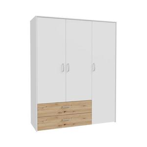 Šatní skříň URO 152x190 cm dub artisan/bílá CUGS831-C853 obraz