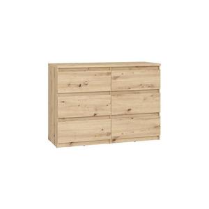 Komoda se zásuvkami MAO dub artisan CHLK24-D78 obraz