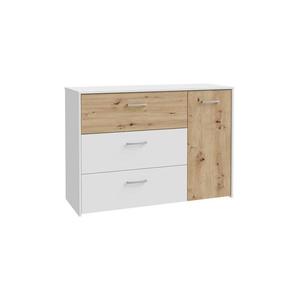 Komoda se zásuvkami URO dub artisan/ bílá CUGK221R-C853 obraz