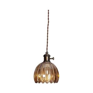 Cottex 8400100-5503 - Lustr na lanku NORA 1xE14/5W/230V hnědá 8400100-5503 obraz