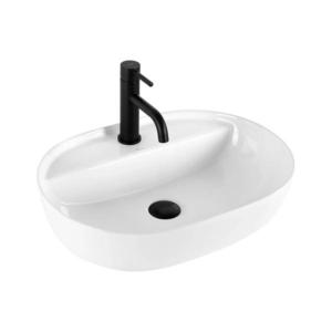 REA-U4620 - Umyvadlo na desku AURA 38, 5x50, 5 cm keramika/lesklá bílá REA-U4620 obraz
