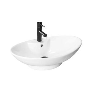 REA-U0160 - Umyvadlo na desku ROSA 38, 5x58, 5 cm keramika/lesklá bílá REA-U0160 obraz