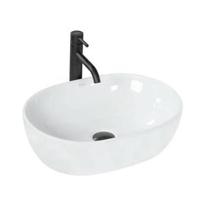 REA-U0416 - Umyvadlo na desku AMELIA 34, 5x48 cm keramika/lesklá bílá REA-U0416 obraz