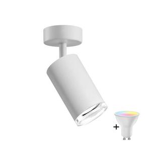 LED RGBW Stmívatelné koupelnové bodové svítidlo TURYN 1xGU10/6, 5W/230V IP44 bílá SA1908+AI0414 obraz