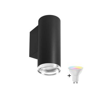 LED RGBW Stmívatelné koupelnové nástěnné svítidlo TURYN 1xGU10/6, 5W/230V IP44 č SA1886+AI0414 obraz