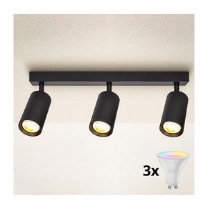 Brilagi - LED Stmívatelné bodové svítidlo SELE 3xGU10/6, 5W/230V černá BG0626+3xAI0414 obraz