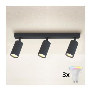 Brilagi - LED Stmívatelné bodové svítidlo SELE 3xGU10/6, 5W/230V antracit BG1632+3xAI0414 obraz