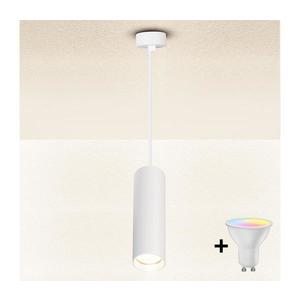Brilagi - LED Stmívatelný lustr na lanku SELE 1xGU10/6, 5W/230V bílá BG1383+AI0414 obraz