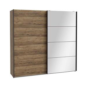 Šatní skříň se zrcadlem OREN 220x210 cm dub artisan HYTS92411-M717 obraz