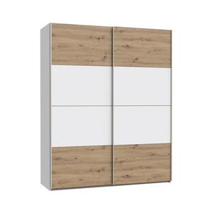 Šatní skříň KARO 170x210 cm bílá/dub artisan SHMS82411-M576 obraz