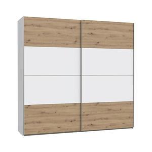 Šatní skříň KARO 220x210 cm bílá/dub artisan SHMS92411-M576 obraz