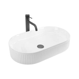 REA-U6526 - Umyvadlo na desku VANDA 34x60 cm keramika/lesklá bílá REA-U6526 obraz