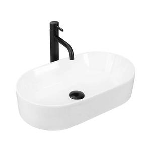 REA-U9108 - Umyvadlo na desku LAYLA 30x53 cm keramika/lesklá bílá REA-U9108 obraz