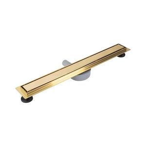 REA-G2702 - Odtokový žlab NEOX PRO 70 cm nerezová ocel/broušená zlatá REA-G2702 obraz
