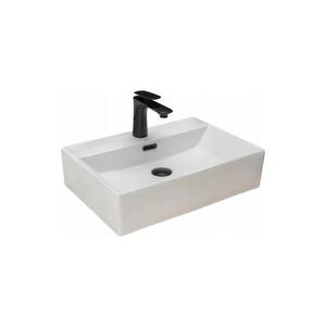 REA-U8701 - Umyvadlo na desku BONITA 36x51 cm keramika/lesklá bílá REA-U8701 obraz