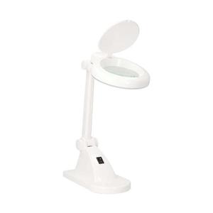 MAGLE1WT - LED Stolní lampa s lupou LED/6W/230V bílá MAGLE1WT obraz