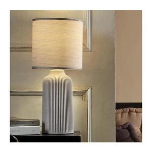 ONLI - Stolní lampa SHELLY 1xE27/22W/230V šedá 45 cm 064/LGG obraz