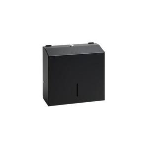BEMETA Zásobník ručníků 28x24, 5 cm nerez/černá 113103030 obraz