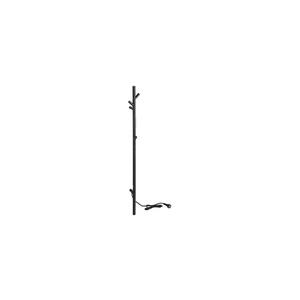 BEMETA Sušák ručníků 10, 3x118 cm nerez/černá 704151010 obraz