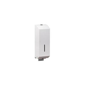 BEMETA Dávkovač mýdla 10x32 cm nerez/bílá 105109414 obraz