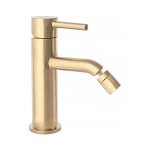 REA-B4702 - Bidetová baterie LUNGO 17 cm broušená zlatá REA-B4702 obraz