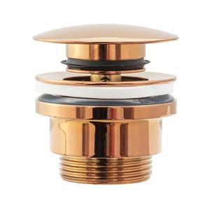 REA-A533A - Umyvadlová výpusť CLICK-CLACK pr. 6, 4 cm rose gold REA-A533A obraz