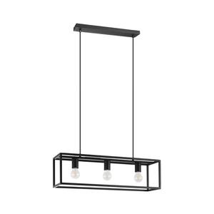 Eglo 43032 - Lustr na lanku ELDRICK 3xE27/40W/230V černá 43032 obraz