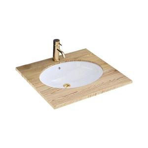 REA-U6330 - Zápustné umyvadlo NEL 39x47, 5 cm keramika/lesklá bílá REA-U6330 obraz