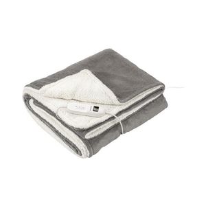 Sencor - Elektrická vyhřívací deka 160W/230V 180x130 cm šedá 41013384 obraz