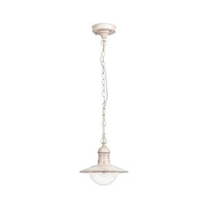 Brilagi - Venkovní závěsné svítidlo MOLDE 1xE27/60W IP44 bílá/patina 63026 obraz